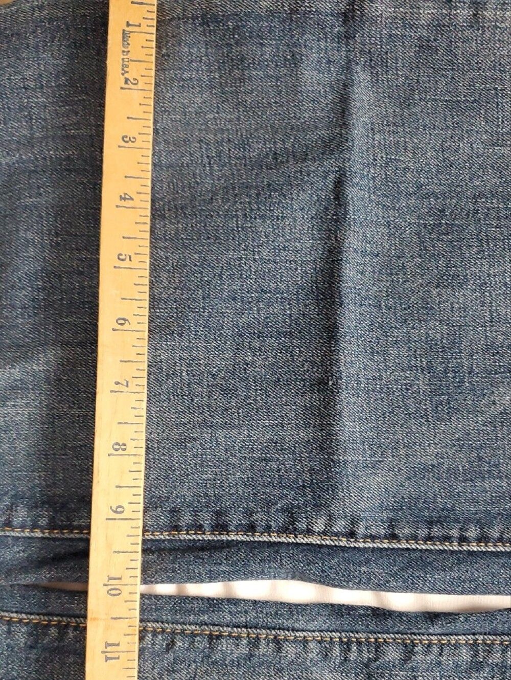Vintage Y2K Polo Ralph Lauren Men's 44x32 Blue Straight Leg Denim Jeans PRL - Picture 12 of 15